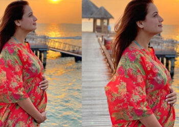 Dia Mirza announces pregnancy, flaunts baby bump a month after marriage