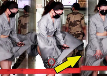 Urvashi Rautela Faces Some Awkward Moments At Mumbai Airport