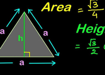 What is an Equilateral Triangle? How to Find its Area?