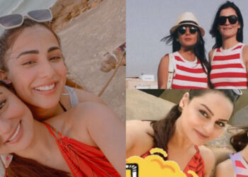 Ushna Shah & Javeria Abbasi’s Wearing Deep Neck Top At Beach! Goes Viral