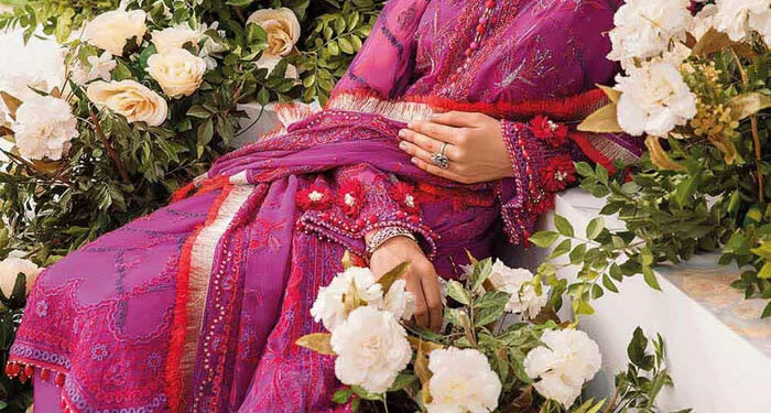 Gul Ahmed Unstitched Embroidered Lawn Collection 2022