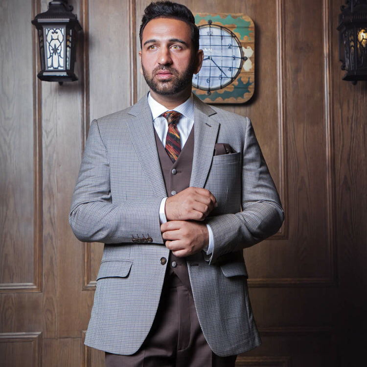 Chocolate-brown-Suit