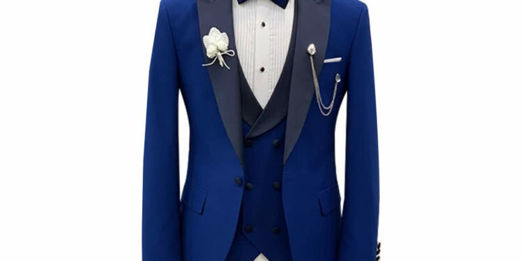 Blue Tuxedo For Wedding