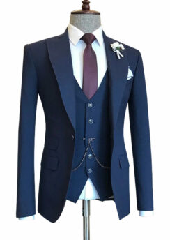 Custom Made Blue Suit