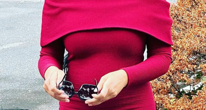 Meera rocks the internet in western red attire