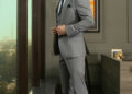 Custom Grey Business Suit 03