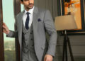 Custom Grey Business Suit 04