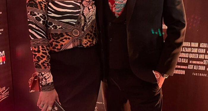 Imran Ashraf and ex-wife Kiran images