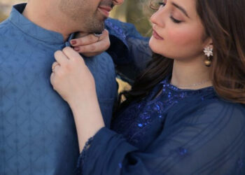 Aiman Khan and Muneeb Butt