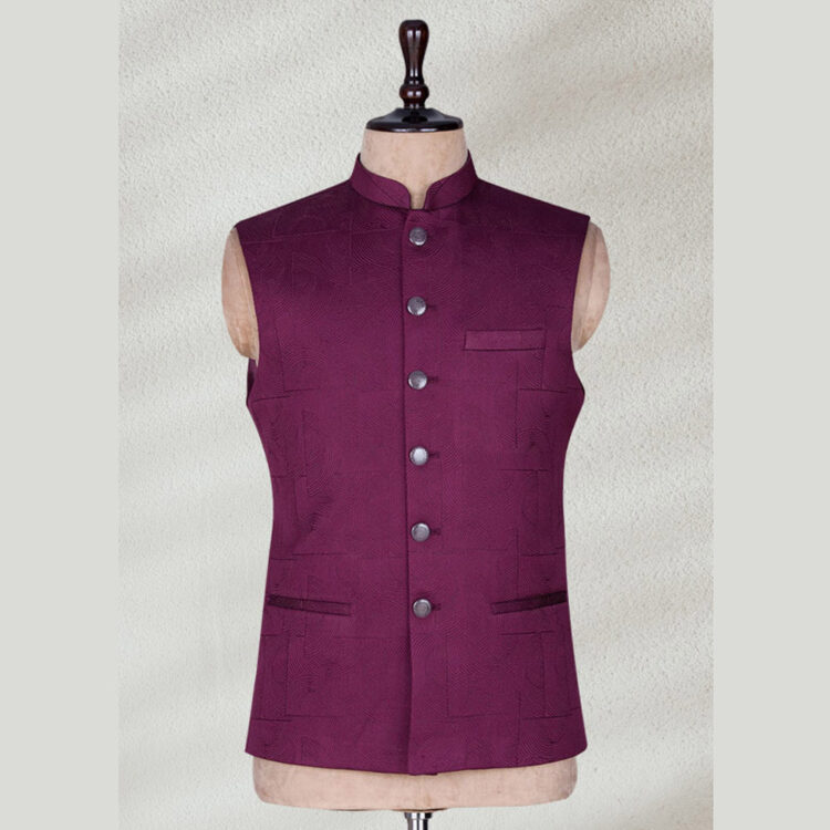 Grape Purple Waistcoat