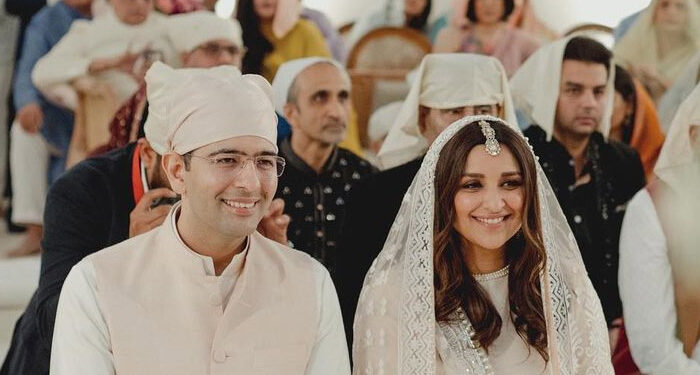 Parineeti Chopra and Raghav Chadha