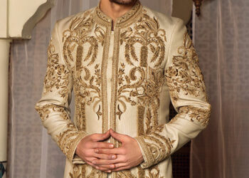 Gilded Glamour: Luxury Wedding Coat Styles for a Grand Affair