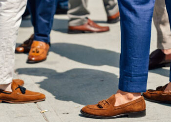 Adding a Modern Twist to Suits with Loafers