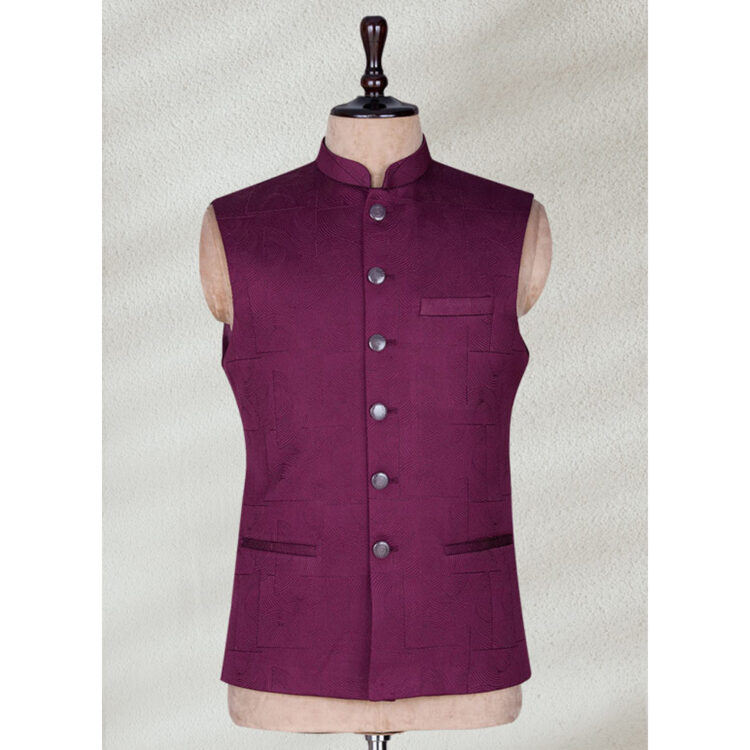 Grape Purple Waistcoat