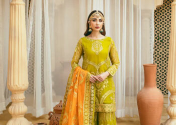 Trendy Mehndi Dress