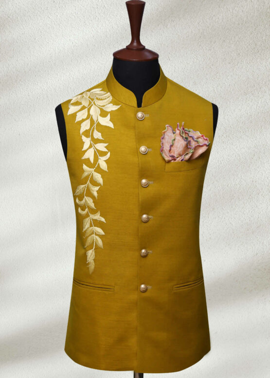 Cadmium Yellow Waistcoat
