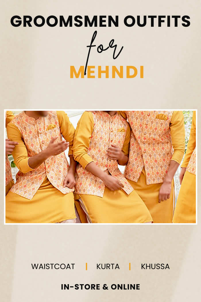 groomsmen outfits for mehndi