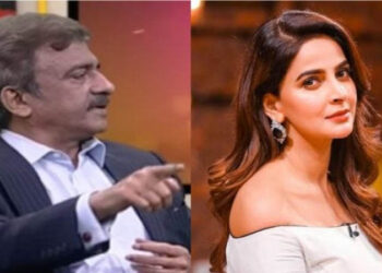 Tauqeer Nasir and Saba Qamar