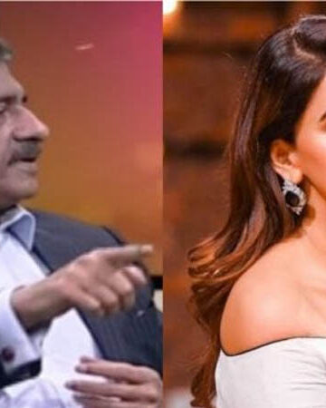 Tauqeer Nasir and Saba Qamar