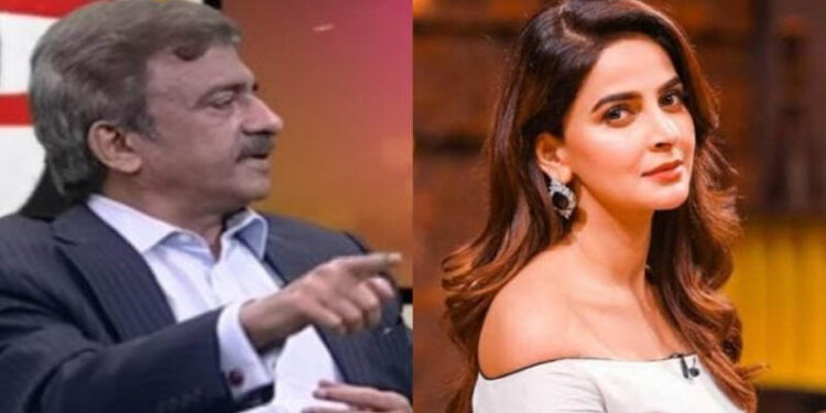 Tauqeer Nasir and Saba Qamar
