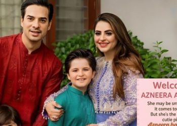 Fatima Effendi and Kanwar Arsalan Welcome Baby Girl