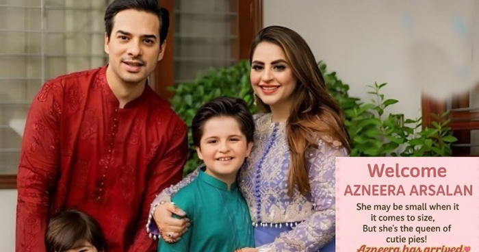 Fatima Effendi and Kanwar Arsalan Welcome Baby Girl