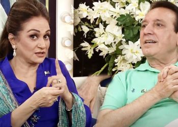 javed sheikh and bushra ansari