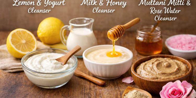 3 Homemade Facial Cleansers For Naturally Glowing Skin