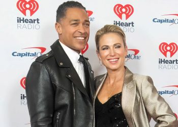 TJ Holmes and Amy Robach