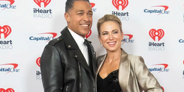 TJ Holmes and Amy Robach