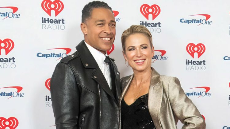 TJ Holmes and Amy Robach