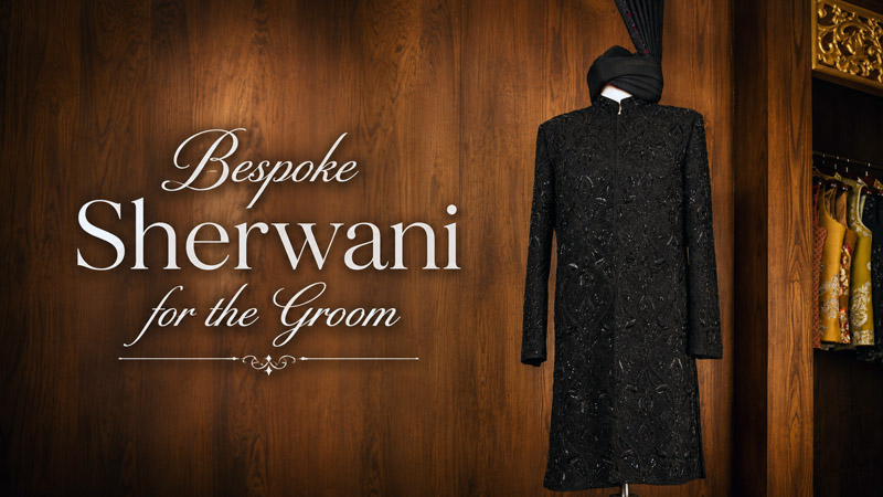 Bespoke Sherwani for the Groom